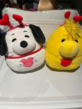 Squishmallows SNOOPY & WOODSTOCK